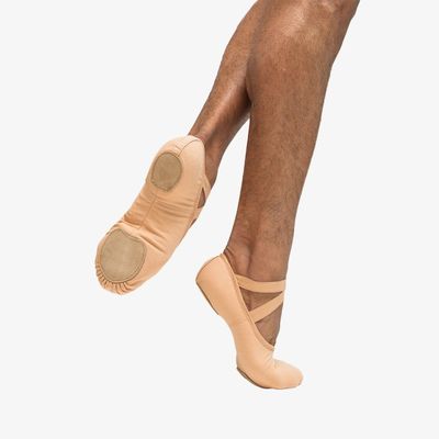 BALI STRETCH CANVAS SPLIT SOLE BALLET SHOE-EXT SIZES-