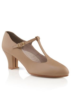 JR. FOOTLIGHT T-STRAP 2&quot; CHARACTER SHOE-