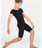 SHORT SLEEVE PULLOVER-BOYS-, Color: BLK, Size: 5/6