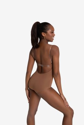 CAMISOLE LEOTARD W/BRATEK-ADULT-