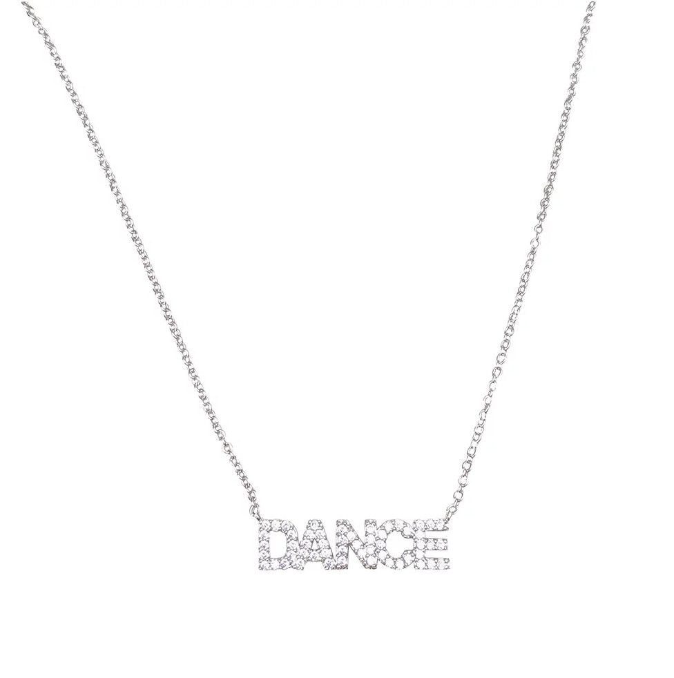 DANCE WORD NECKLACE