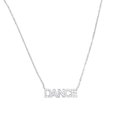 DANCE WORD NECKLACE