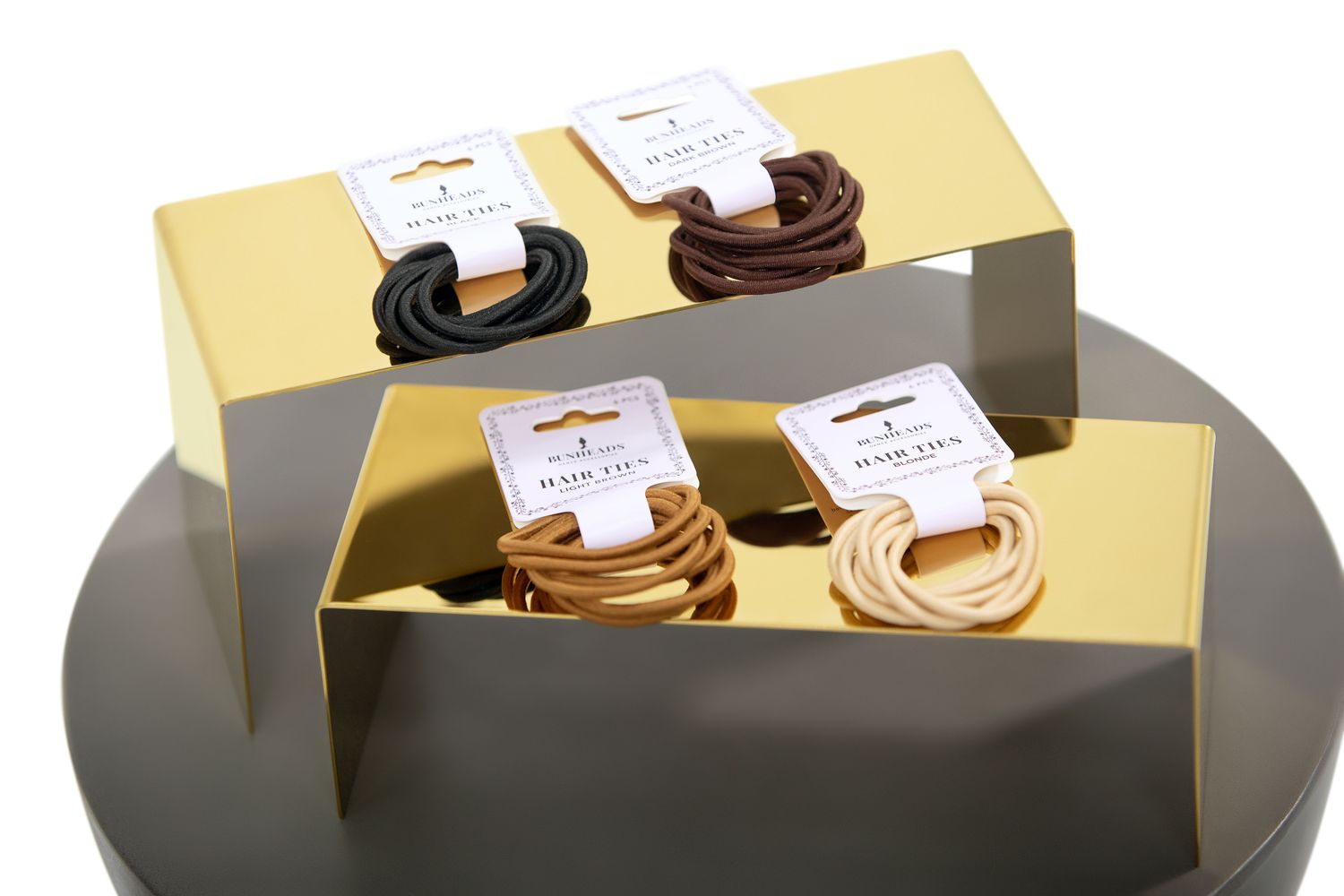 BUNHEADS HAIR ELASTICS - BLK