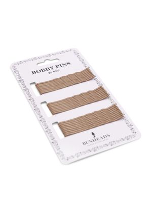 BOBBY PINS - LIGHT BROWN