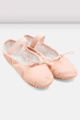 DANSOFT LEATHER FULL SOLE BALLET SHOE-ADULT-
