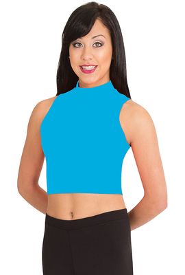 MOCK NECK PULLOVER DANCE TOP-ADULT-