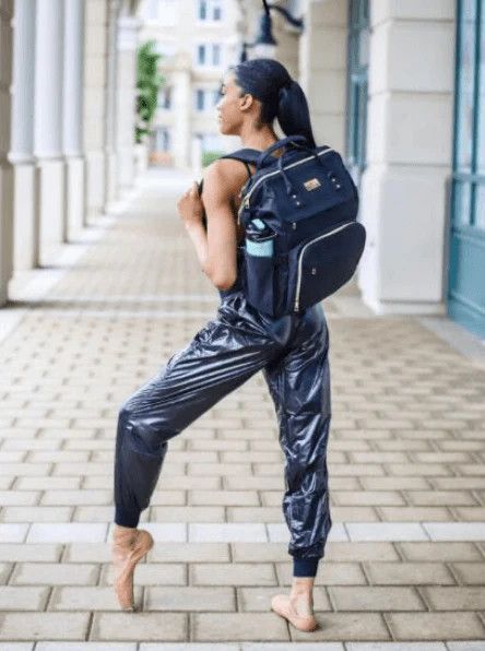 CHIC BALLET BACKPACK - BLK