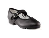 MARY JANE BUCKLE TAP SHOE-CHILD-, Color: BLK, Size: 10, Width: M