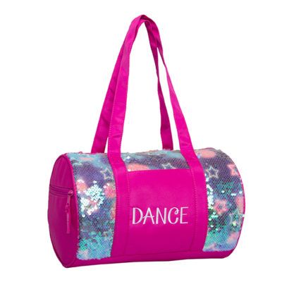 SEQUINS DUFFEL - STARS