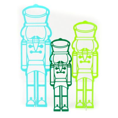 ACRYLIC NUTCRACKERS - SET OF 6