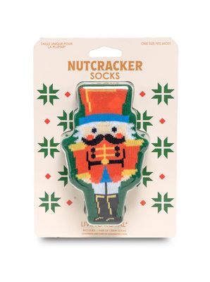 NUTCRACKER CREW SOCKS - GRN