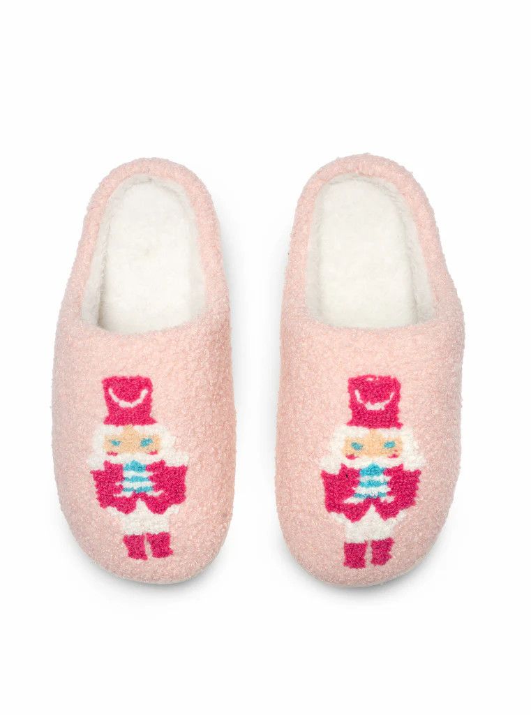 NUTCRACKER SLIPPERS- PNK -