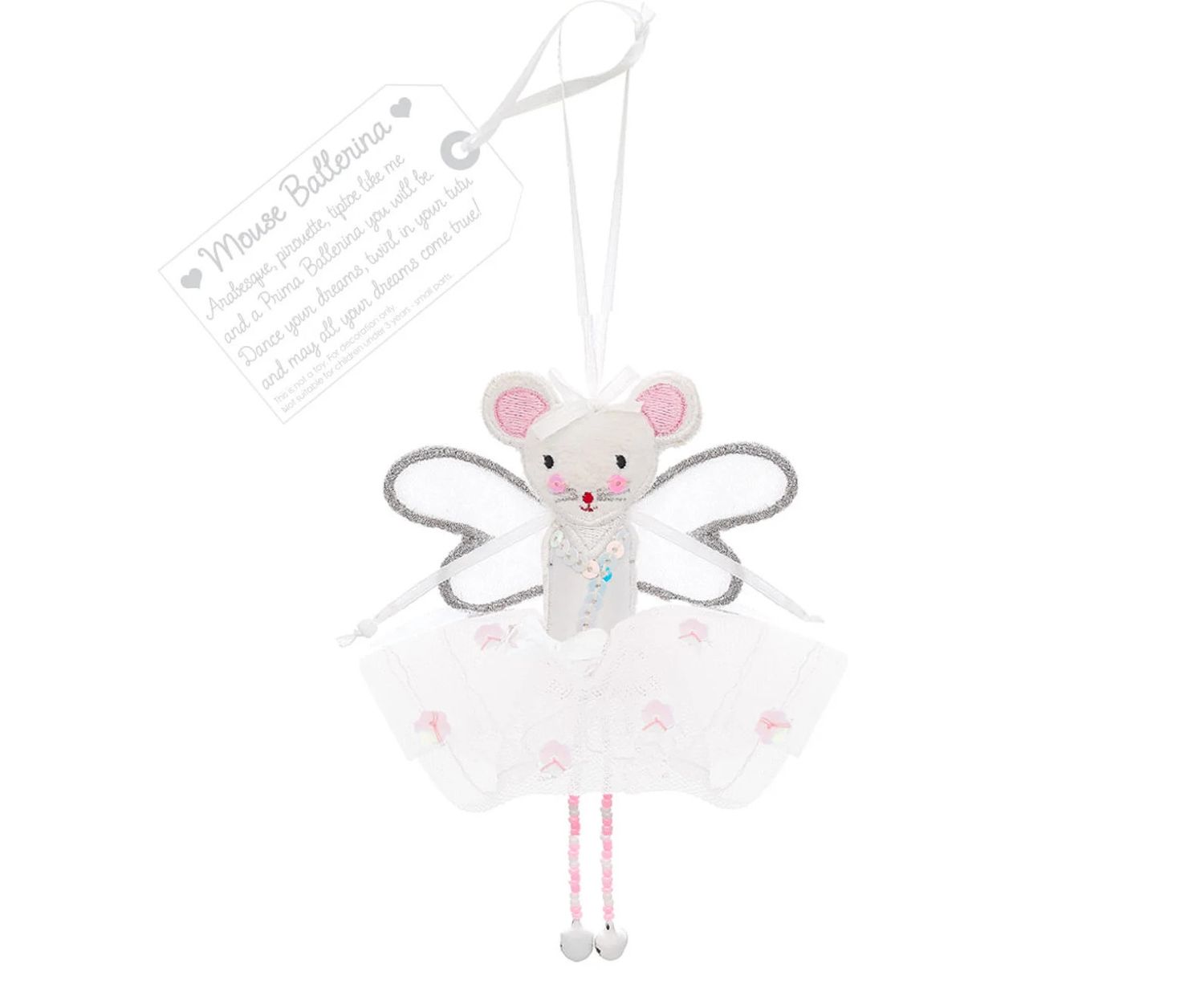FAIR TRADE WHITE MOUSE