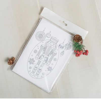 NUTCRACKER COLORING CARDS