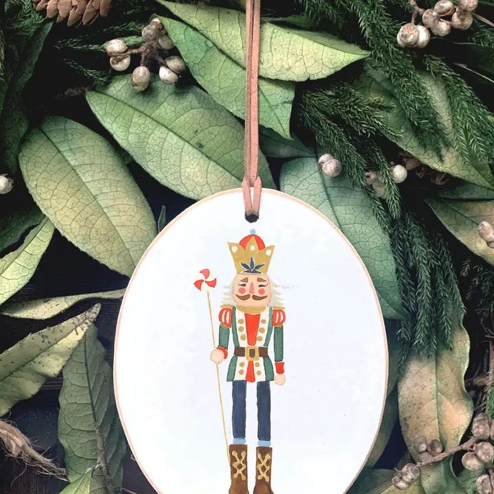 WOOD ORNAMENT - NUTCRACKER