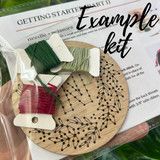 NUTCRACKER EMBROIDERY KIT
