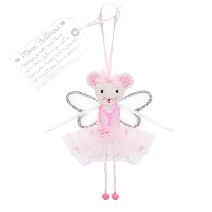 FAIR TRADE PINK MOUSE