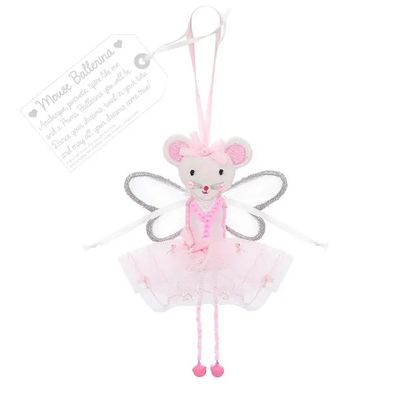FAIR TRADE PINK MOUSE