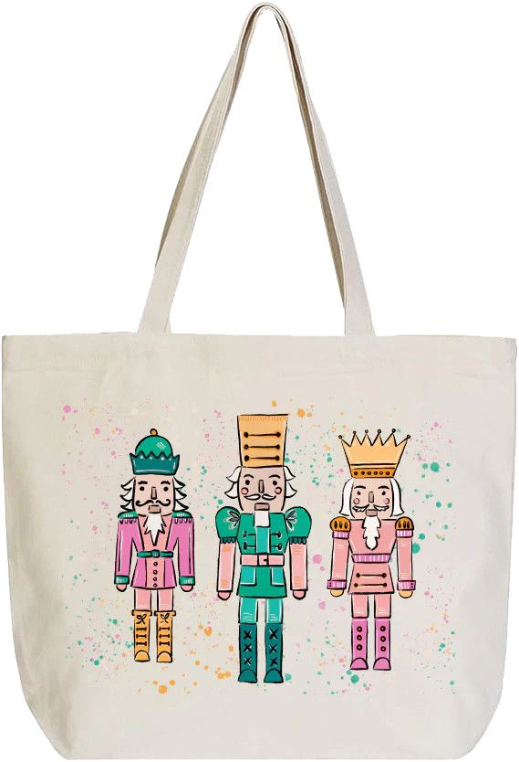 CONFETTI NUTCRACKER TOTE BAG