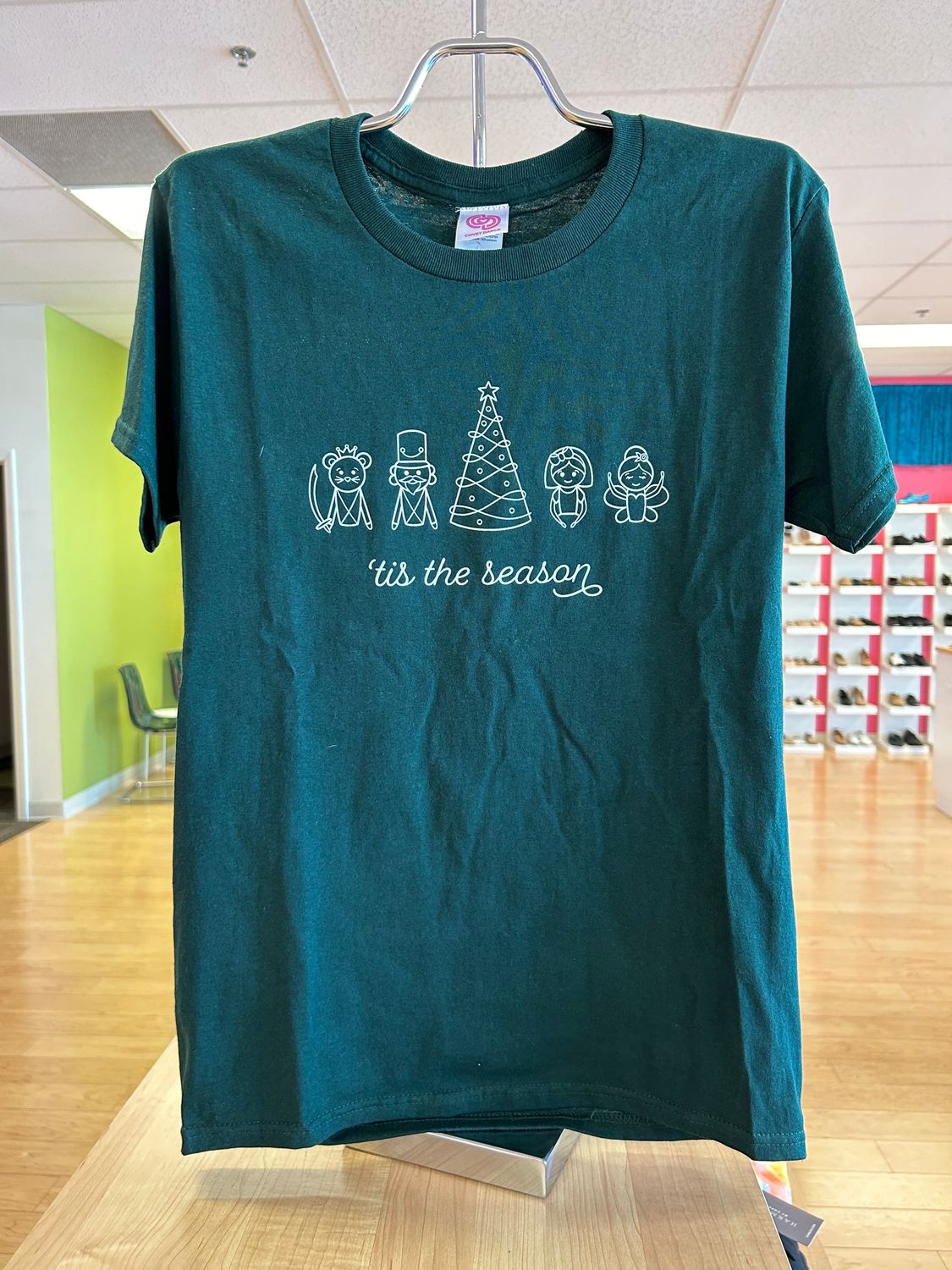 TIS THE SEASON TEE- EVGRN -