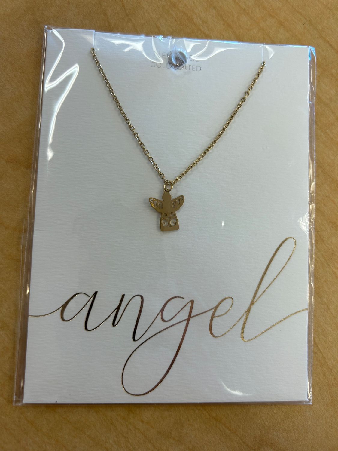 ANGEL NECKLACE -, Color: GOLD