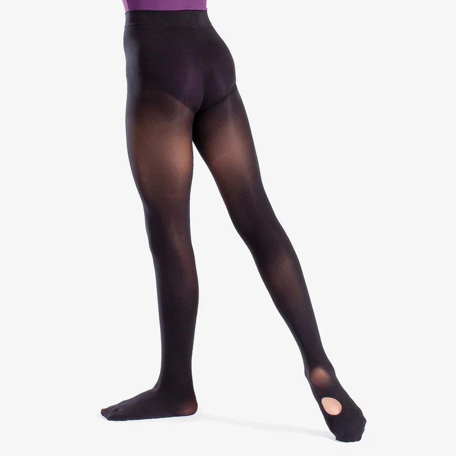 CONVERTIBLE TIGHTS-CHILD -, Color: BLK -, Size: T/S