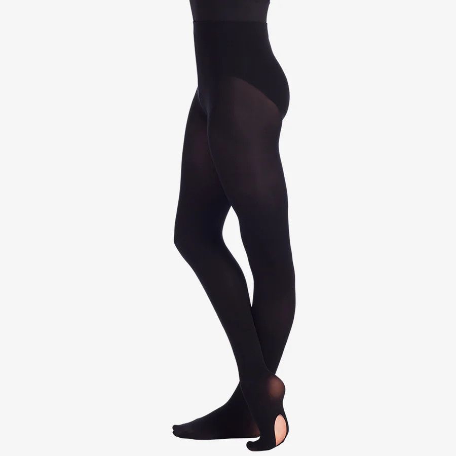CONVERTIBLE TIGHTS-ADULT-, Color: BLK -, Size: S/M