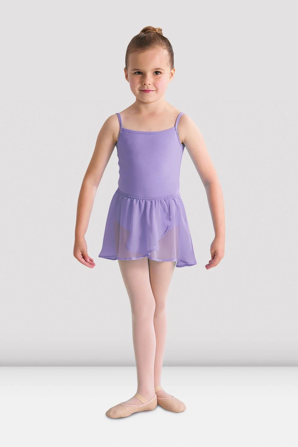 BARRE STRETCH WAIST BALLET SKIRT-CHILD-, Color: LAV -, Size: 4/6