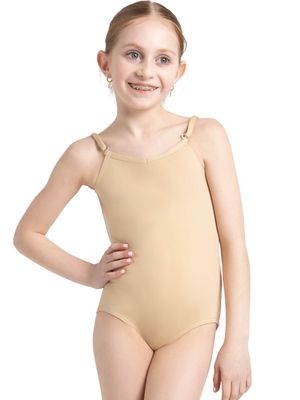 CAMISOLE LEOTARD W/ ADJUSTABLE STRAPS-CHILD -