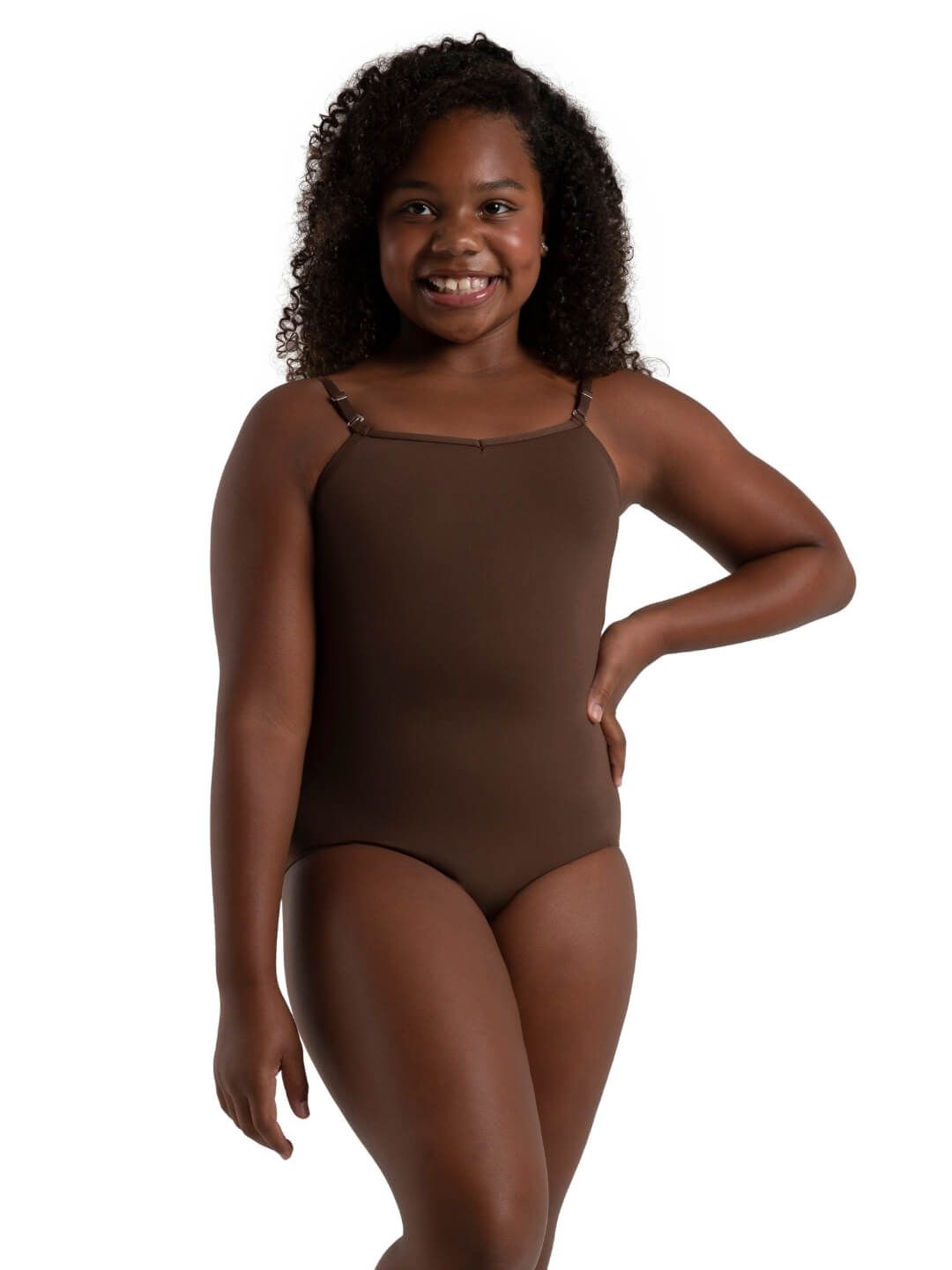 CAMISOLE LEOTARD W/ ADJUSTABLE STRAPS-CHILD -, Size: SC, Color: ESP -
