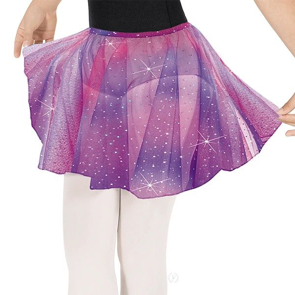 SEQUIN TULLE PULL ON SKIRT-CHILD-