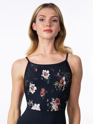SALE HOLIDAY JEWEL NECK LEO - PRNT/BLK - LA