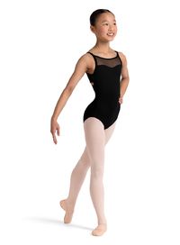 CRISS CROSS EMB BACK CAMI LEO-CHILD -