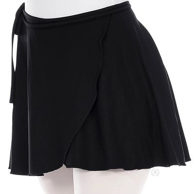 MICROFIBER OPAQUE WRAP SKIRT-ADULT PLUS-