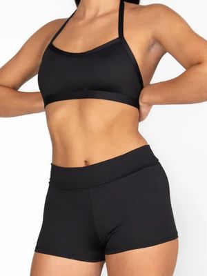 HI-WAIST BOY-CUT SHORTS-CHILD-