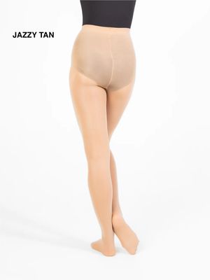 BW TOTAL STRETCH KNIT WAIST FOOTED TIGHTS-CHILD-