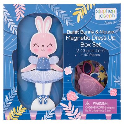 MAGNETIC DRESS-UP BOX SET - BUNNY/MOUSE
