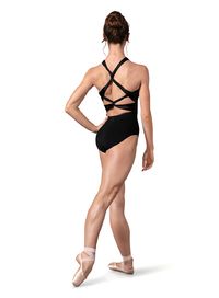 HALTER BACK TWIST LEOTARD-ADULT-