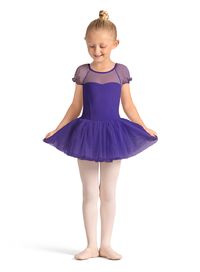 PUFF SLEEVE TUTU DRESS-CHILD-