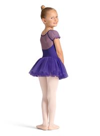 PUFF SLEEVE TUTU DRESS-CHILD-