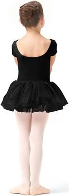 GLITTER CAP SLV TUTU DRESS-CHILD-