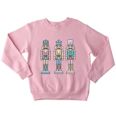 NUTCRACKER SWEATSHIRT-PNK-