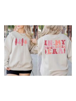 NUTCRACKER ERA SWEATSHIRT-TAN-