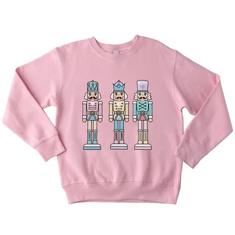 NUTCRACKER SWEATSHIRT-PNK-, Size: 4