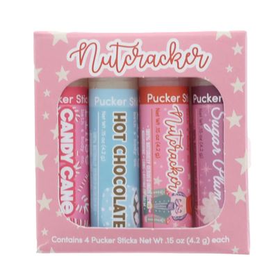 NUTCRACKER HOLIDAY LIP BALM PACK