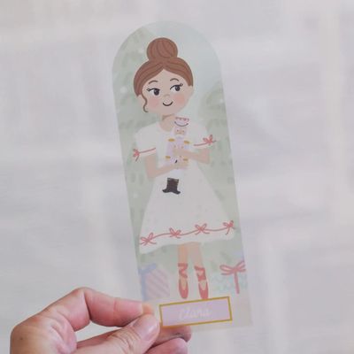 CLARA ACETATE BOOKMARK