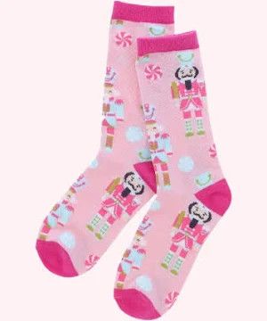 WHIMSY NUTCRACKER TALL SOCK-CHILD- FITS SIZES 10-2