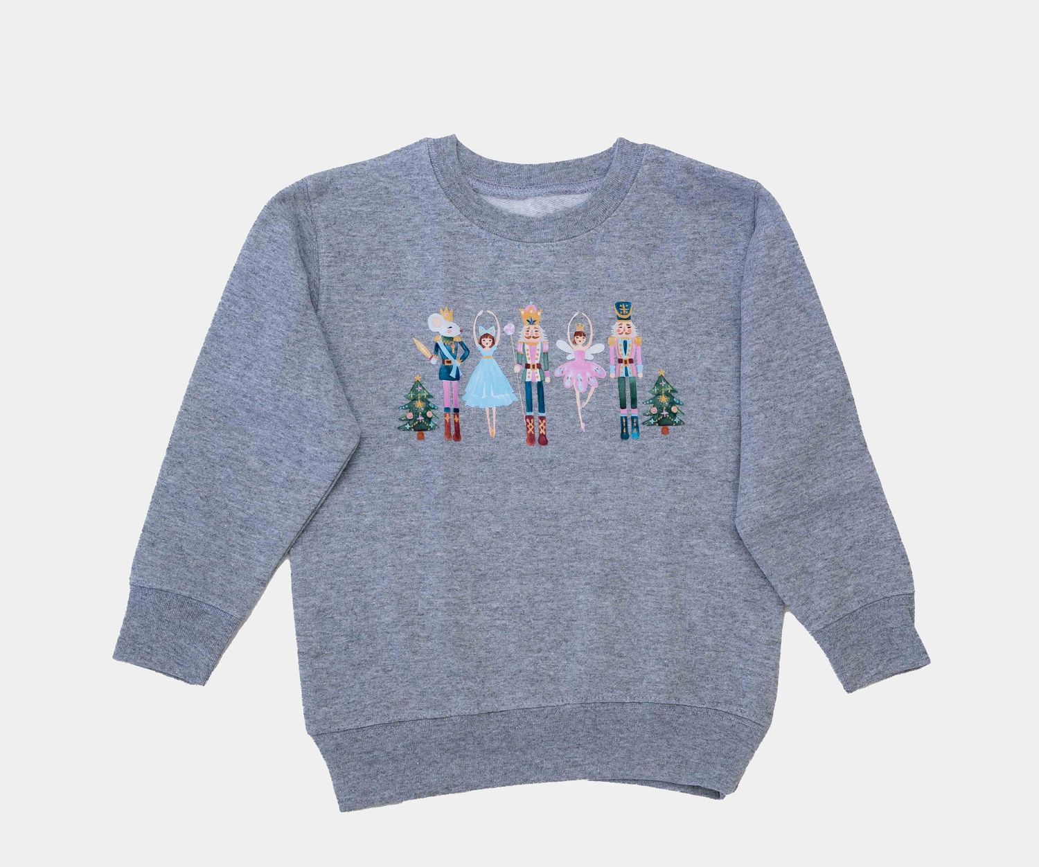 NUTCRACKER WHIMSY SWEATSHIRT-, Color: GRY -, Size: SA
