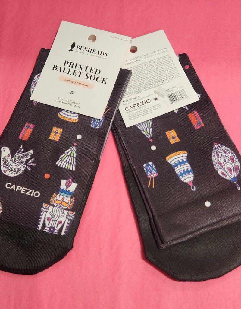 PRINTED NUTCRACKER SOCKS