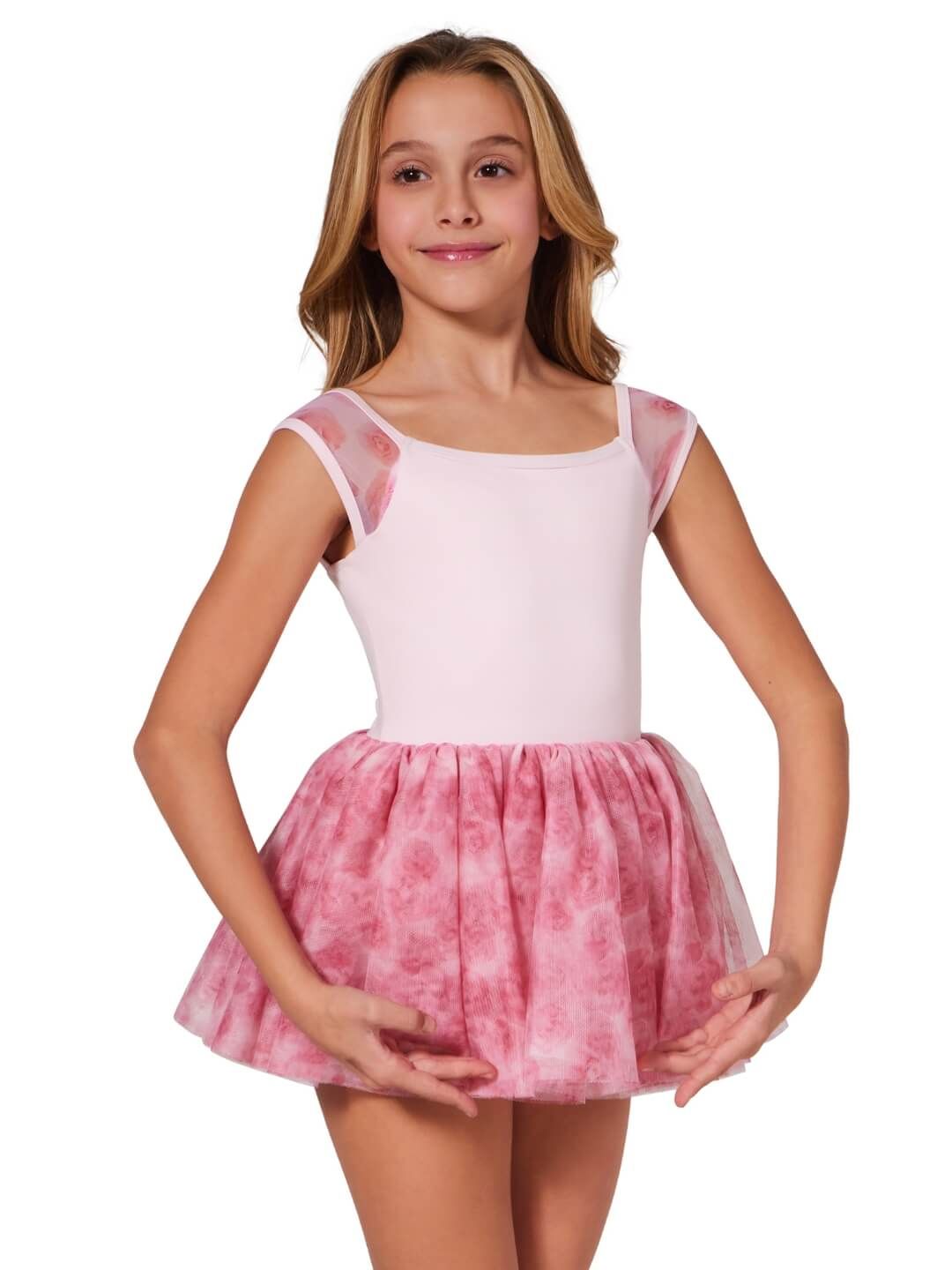 CAMELLIA ROSES TUTU DRESS - CHILD -